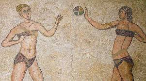 women athletes from Roman